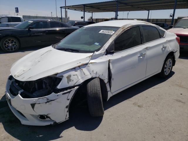 NISSAN SENTRA S 2018 with VIN 3N1AB7AP1JL622729 - Photo from auction