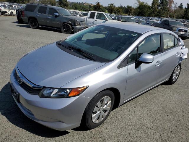HONDA CIVIC LX 2012 with VIN 19XFB2F57CE332502 - Photo from auction