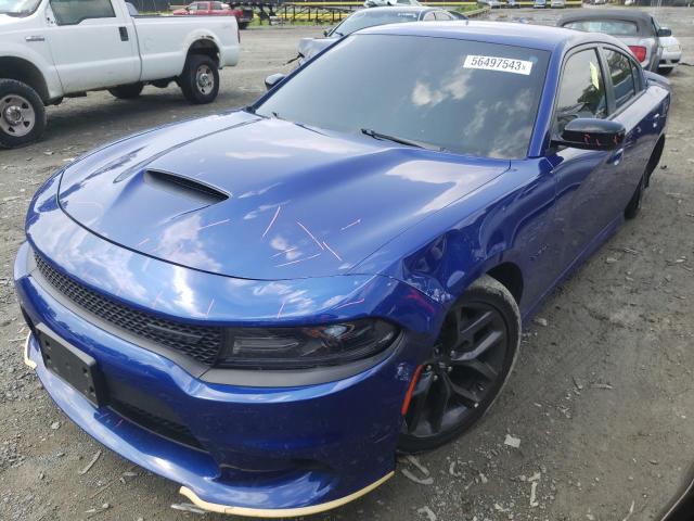 DODGE CHARGER RT 2021 with VIN 2C3CDXCT8MH681952 - Photo from auction