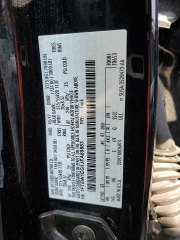 Photo 14 from auction – 2018 FORD F150 SUPER with VIN 1FTEW1EG1JFA89883