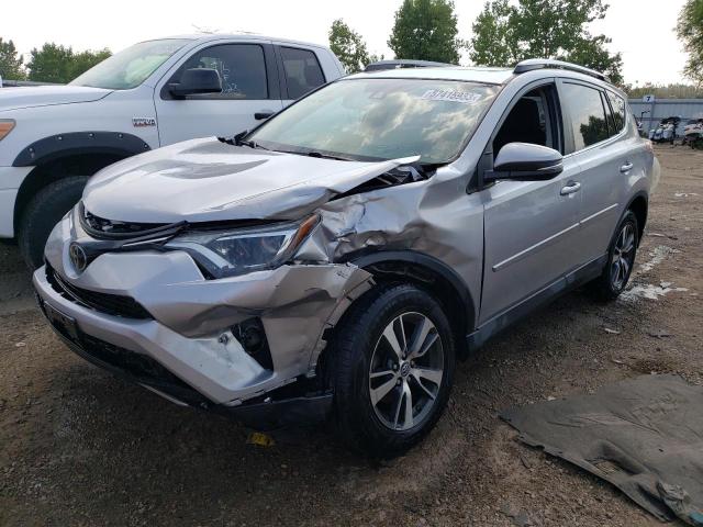 TOYOTA RAV4 XLE 2017 with VIN 2T3RFREV9HW684424 - Photo from auction
