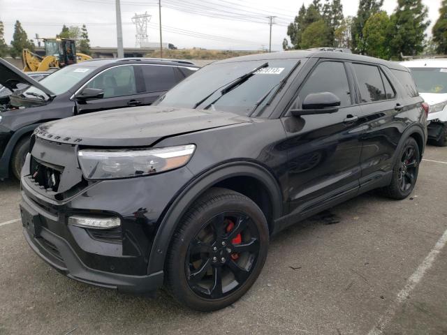 FORD EXPLORER S 2022 with VIN 1FM5K7GC3NGB58349 - Photo from auction