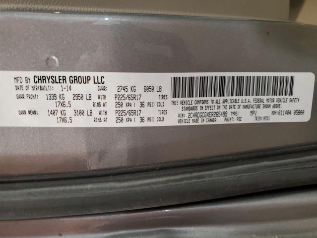 Photo 14 from auction – 2014 DODGE GRAND CARA with VIN 2C4RDGCGXER265499