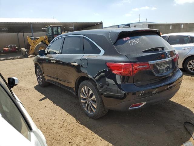 Photo 2 from auction – 2016 ACURA MDX TECHNO with VIN 5FRYD4H43GB022719