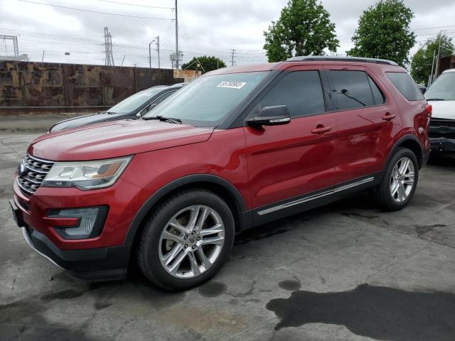 FORD EXPLORER X 2017 with VIN 1FM5K7D81HGA22998 - Photo from auction