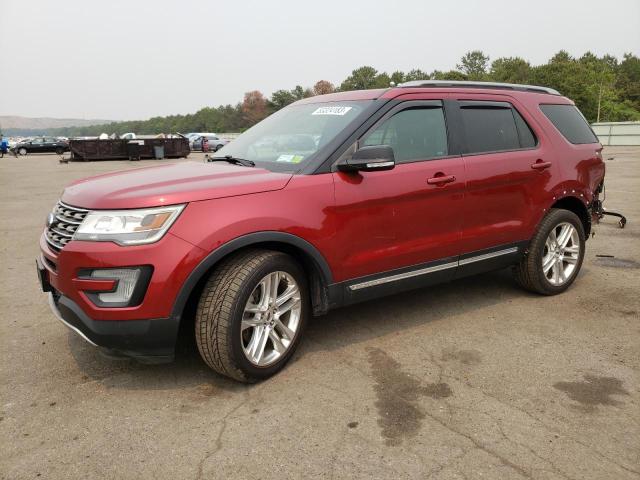 FORD EXPLORER X 2017 with VIN 1FM5K8D81HGE07242 - Photo from auction