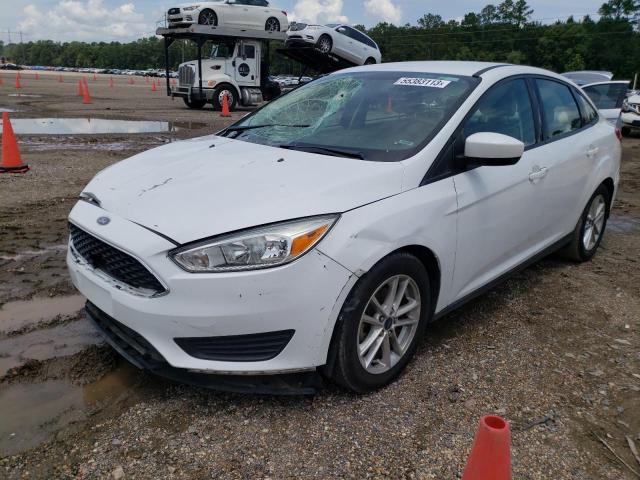 FORD FOCUS SE 2018 with VIN 1FADP3F28JL325072 - Photo from auction