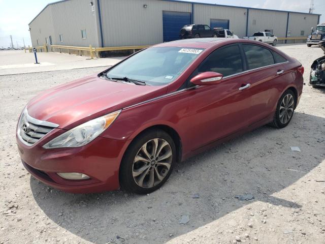 HYUNDAI SONATA SE 2013 with VIN 5NPEC4ABXDH654601 - Photo from auction