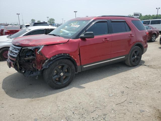 FORD EXPLORER X 2018 with VIN 1FM5K7D85JGA54794 - Photo from auction