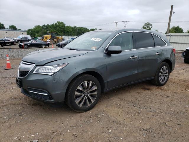 ACURA MDX TECHNO 2016 with VIN 5FRYD4H46GB007003 - Photo from auction
