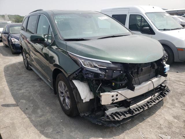 Photo 4 from auction – 2021 TOYOTA SIENNA LE with VIN 5TDBRKECXMS024659