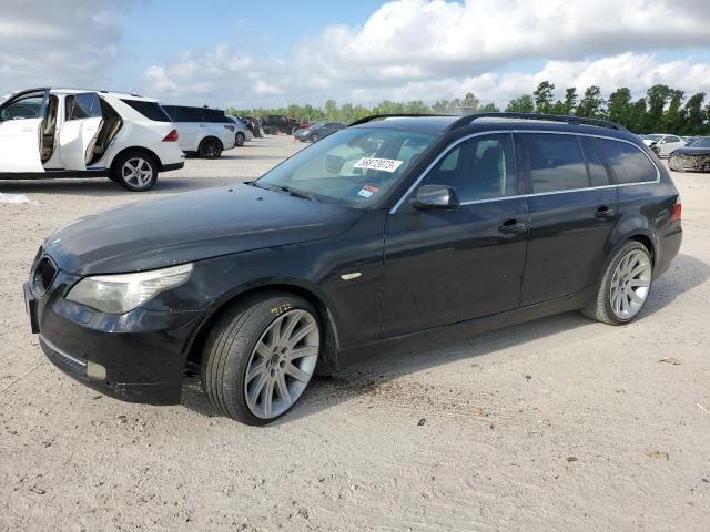 BMW 535 XI 2008 with VIN WBAPT73558CX00061 - Photo from auction