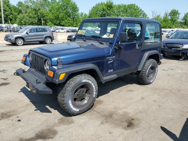 JEEP WRANGLER / 2000 with VIN 1J4FA49S0YP746416 - Photo from auction
