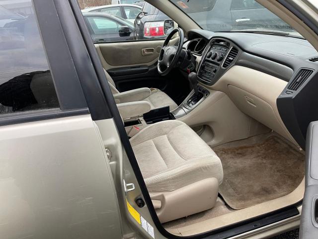 Photo 5 from auction – 2003 TOYOTA HIGHLANDER with VIN JTEHF21A530140999