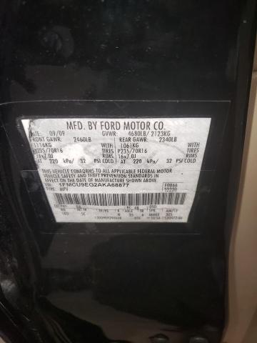 Photo 14 from auction – 2010 FORD ESCAPE LIM with VIN 1FMCU9EG2AKA68877