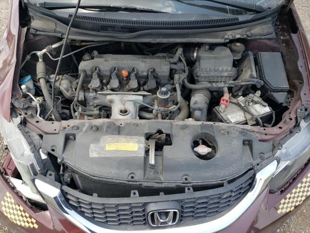 Photo 11 from auction – 2014 HONDA CIVIC LX with VIN 2HGFB2F57EH033780