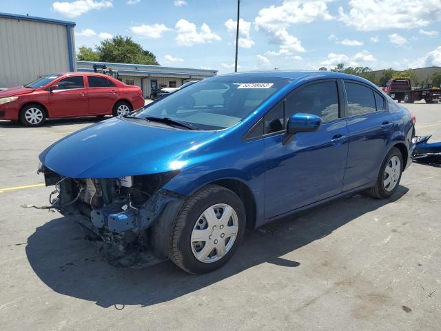 HONDA CIVIC LX 2015 with VIN 19XFB2F58FE247706 - Photo from auction