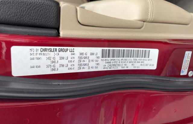 Photo 10 from auction – 2014 JEEP GRAND CHER with VIN 1C4RJFBM6EC393113