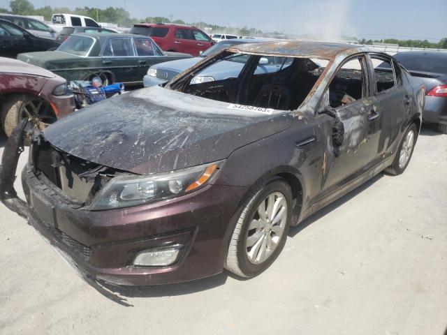KIA OPTIMA LX 2014 with VIN 5XXGM4A76EG302923 - Photo from auction