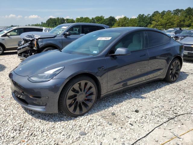 TESLA MODEL 3 2021 with VIN 5YJ3E1EC8MF062678 - Photo from auction