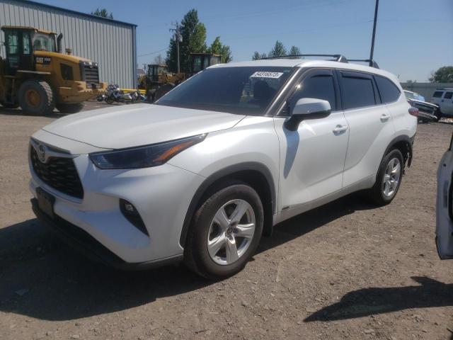 TOYOTA HIGHLANDER 2022 with VIN 5TDBBRCH7NS562118 - Photo from auction