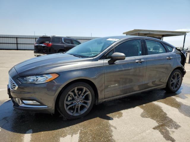 FORD FUSION SE 2018 with VIN 3FA6P0LU8JR206663 - Photo from auction