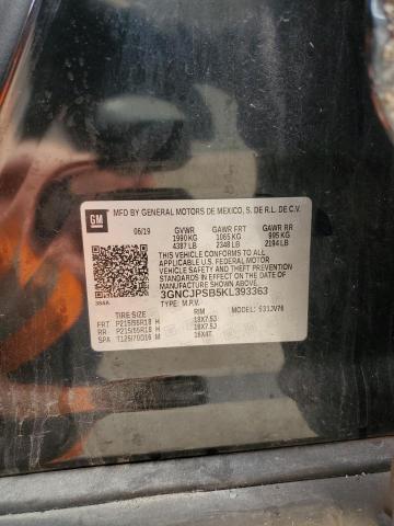 Photo 14 from auction – 2019 CHEVROLET TRAX 1LT with VIN 3GNCJPSB5KL393363
