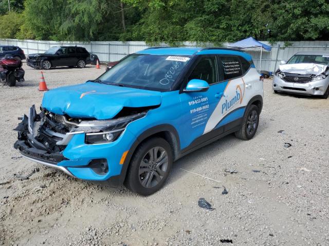 KIA SELTOS S 2021 with VIN KNDEU2AA5M7082365 - Photo from auction