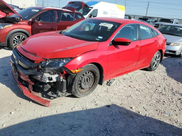 HONDA CIVIC LX 2020 with VIN 2HGFC2F69LH520403 - Photo from auction