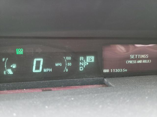 Photo 9 from auction – 2010 TOYOTA PRIUS with VIN JTDKN3DU8A0002136