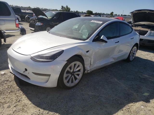 TESLA MODEL 3 2021 with VIN 5YJ3E1EA8MF994393 - Photo from auction