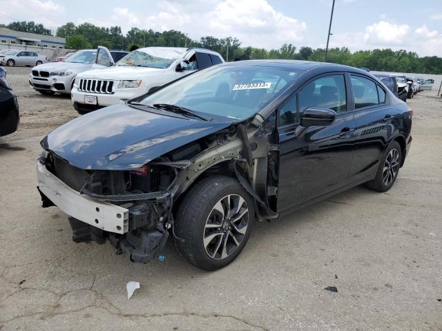 HONDA CIVIC EX 2015 with VIN 19XFB2F8XFE035397 - Photo from auction