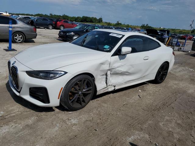 BMW 430I 2021 with VIN WBA53AP07MCF57713 - Photo from auction