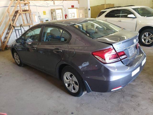 Photo 2 from auction – 2014 HONDA CIVIC LX with VIN 2HGFB2F51EH553070