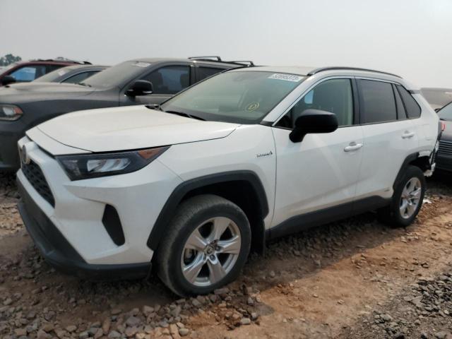 TOYOTA RAV4 LE 2021 with VIN JTMLWRFV9MD125290 - Photo from auction