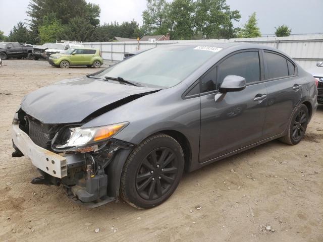 HONDA CIVIC EXL 2012 with VIN 19XFB2F94CE040230 - Photo from auction