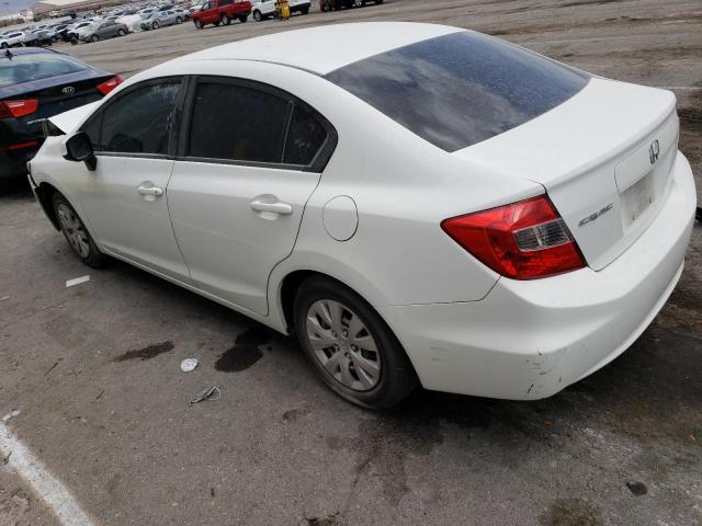 Photo 2 from auction – 2012 HONDA CIVIC LX with VIN 2HGFB2F55CH304333