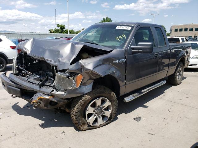 FORD F150 SUPER 2013 with VIN 1FTFX1EF8DFD68499 - Photo from auction