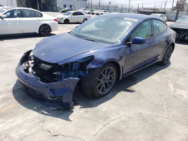TESLA MODEL 3 2022 with VIN 5YJ3E1EA6NF290856 - Photo from auction