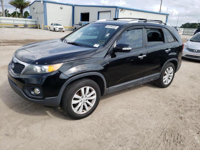 KIA SORENTO EX 2011 with VIN 5XYKU4A16BG030502 - Photo from auction