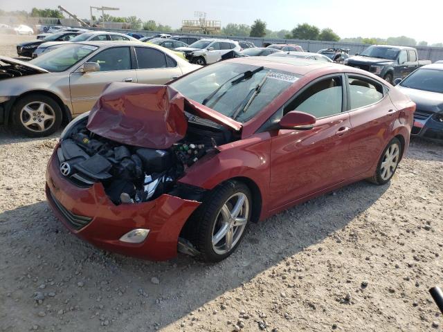 HYUNDAI ELANTRA GL 2013 with VIN KMHDH4AE9DU528366 - Photo from auction
