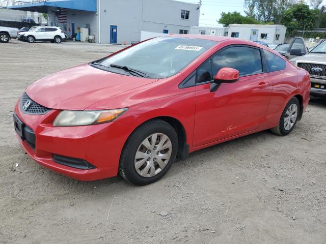 HONDA CIVIC LX 2012 with VIN 2HGFG3B5XCH541073 - Photo from auction