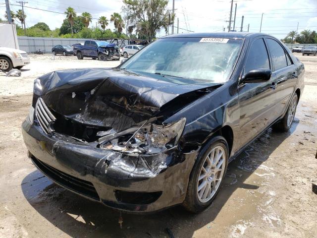 TOYOTA CAMRY LE 2005 with VIN 4T1BE30K55U065516 - Photo from auction