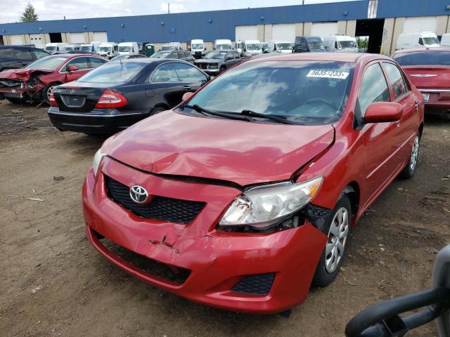 TOYOTA COROLLA BA 2009 with VIN 1NXBU40E99Z136628 - Photo from auction