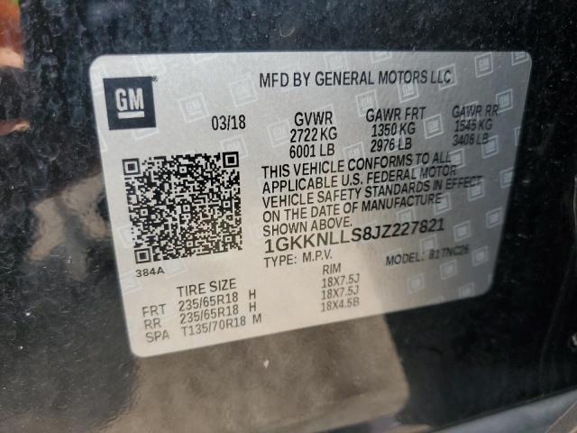 Photo 14 from auction – 2018 GMC ACADIA SLE with VIN 1GKKNLLS8JZ227821