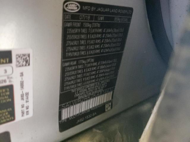 Photo 14 from auction – 2019 LAND ROVER RANGE ROVE with VIN SALWR2RK2KA814432