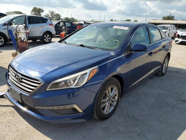 HYUNDAI SONATA SE 2015 with VIN 5NPE24AF3FH119098 - Photo from auction