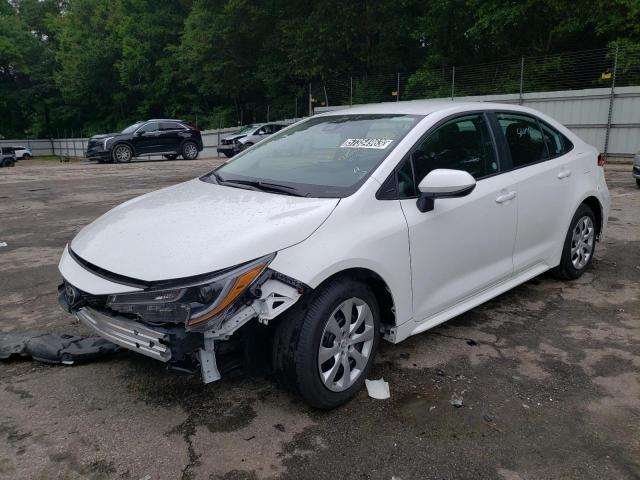 TOYOTA COROLLA LE 2022 with VIN 5YFEPMAE7NP364013 - Photo from auction
