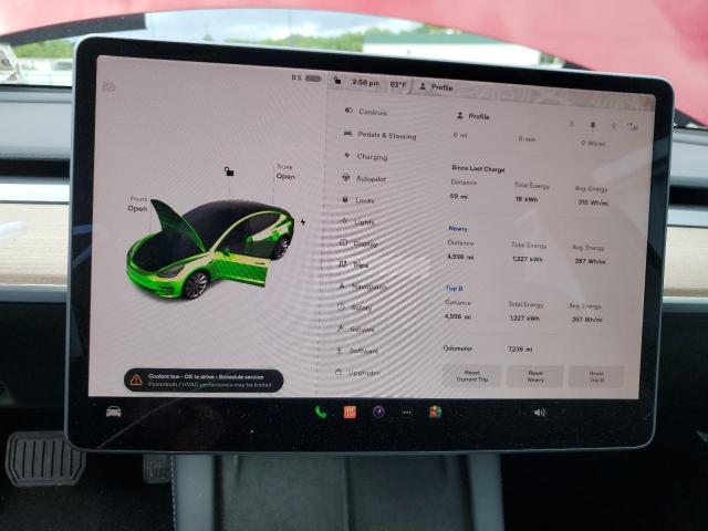 Photo 9 from auction – 2022 TESLA MODEL 3 with VIN 5YJ3E1EB6NF185579