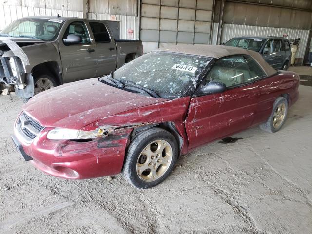 CHRYSLER SEBRING JX 1998 with VIN 3C3EL55H2WT302589 - Photo from auction